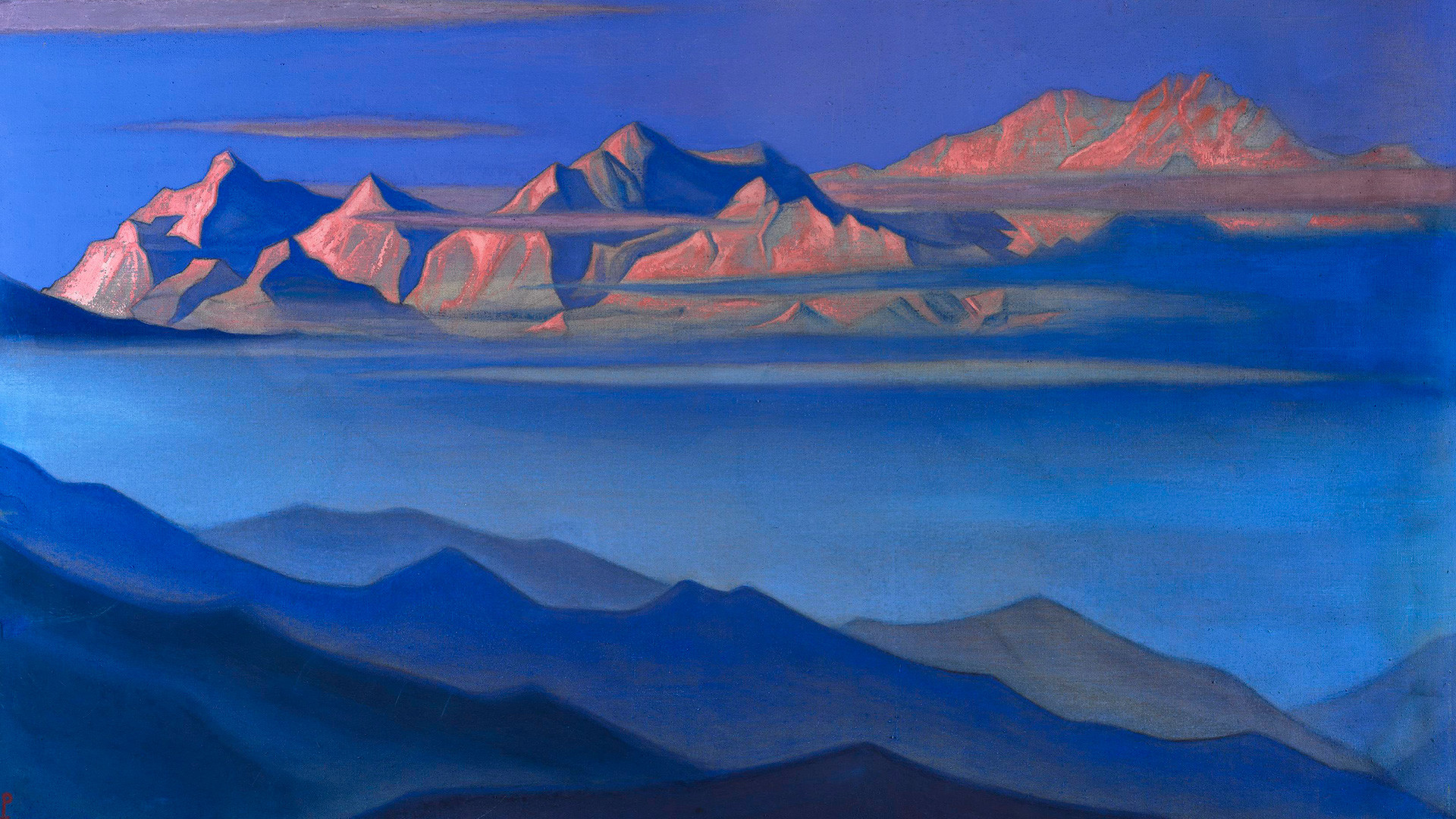 Painting by Nicholas Roerich